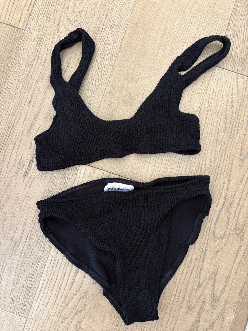 Youswim Black Eva Set